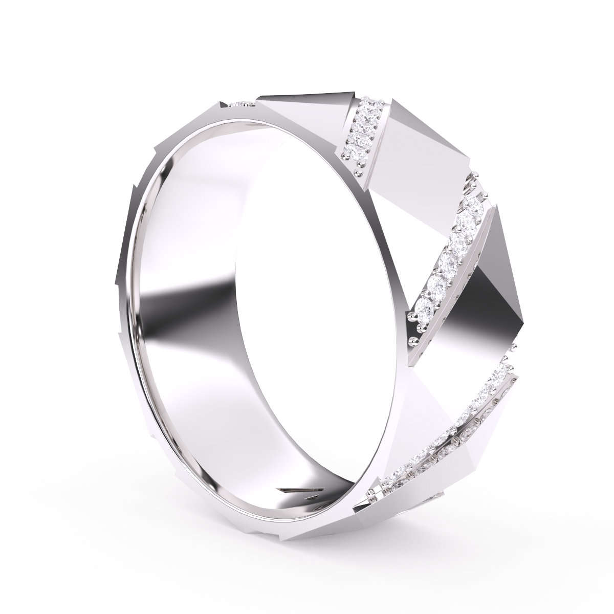Lab Grown Diamond Wedding Wide Couple Set